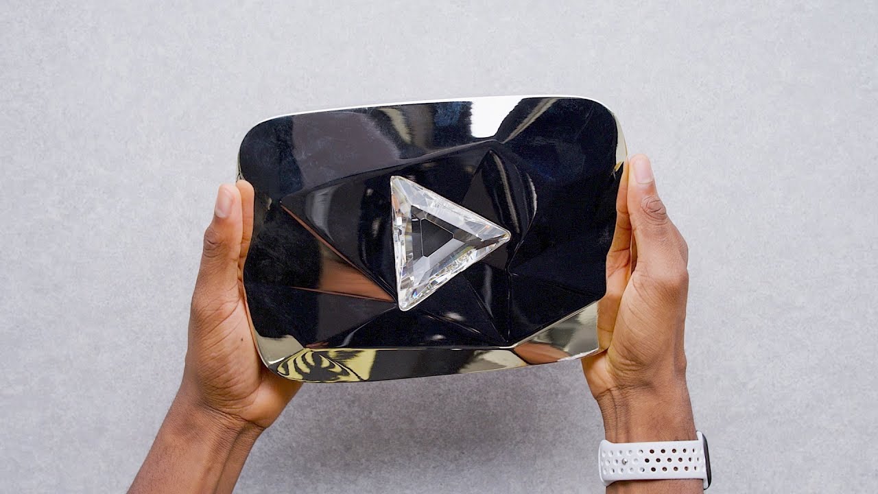 Diamond button on YouTube
