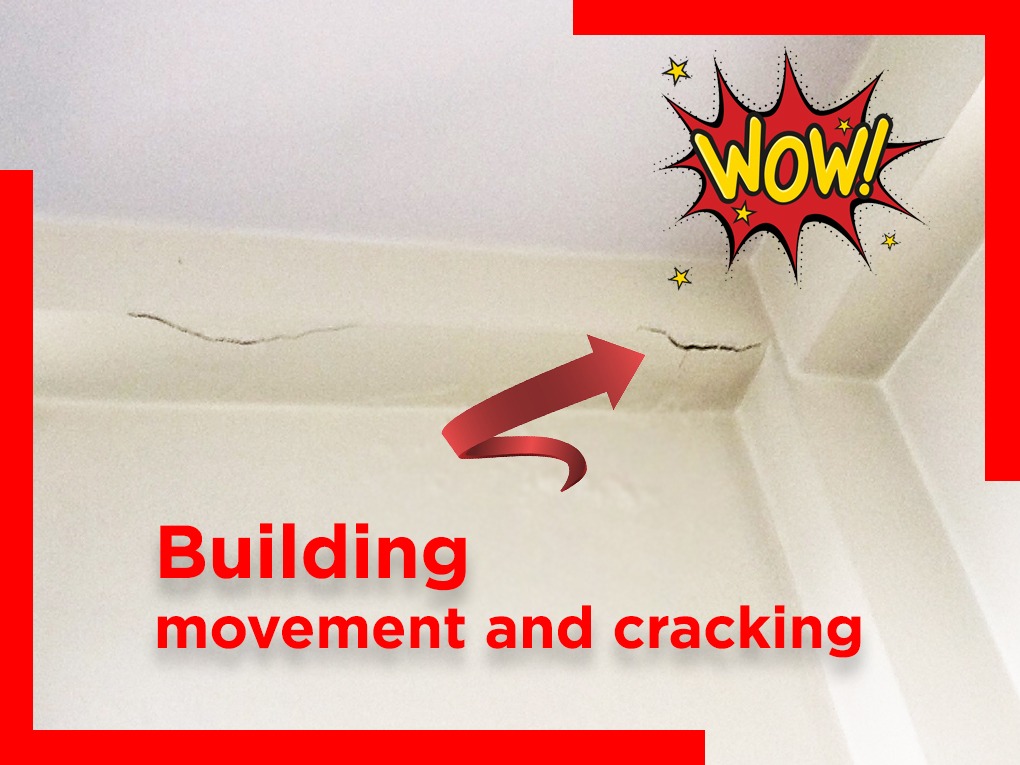 Building movement and cracking