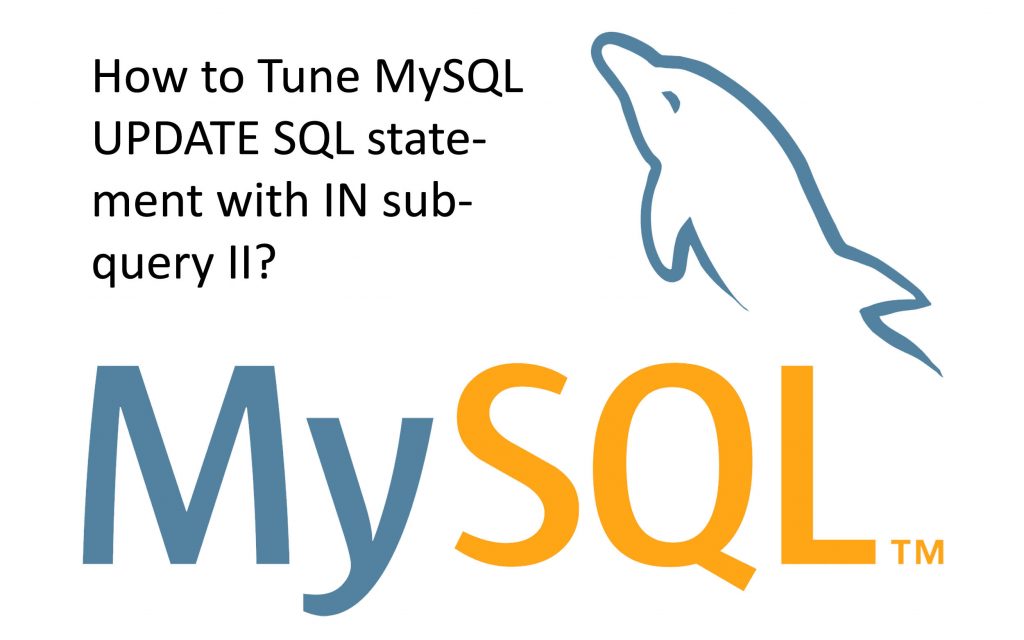MySQL UPDATE