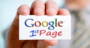 Google's First Page